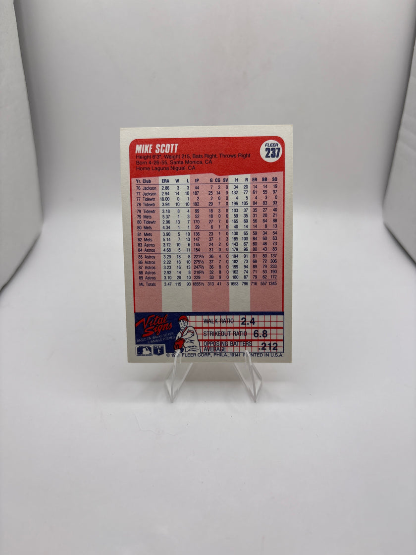 Fleer Mike Scott