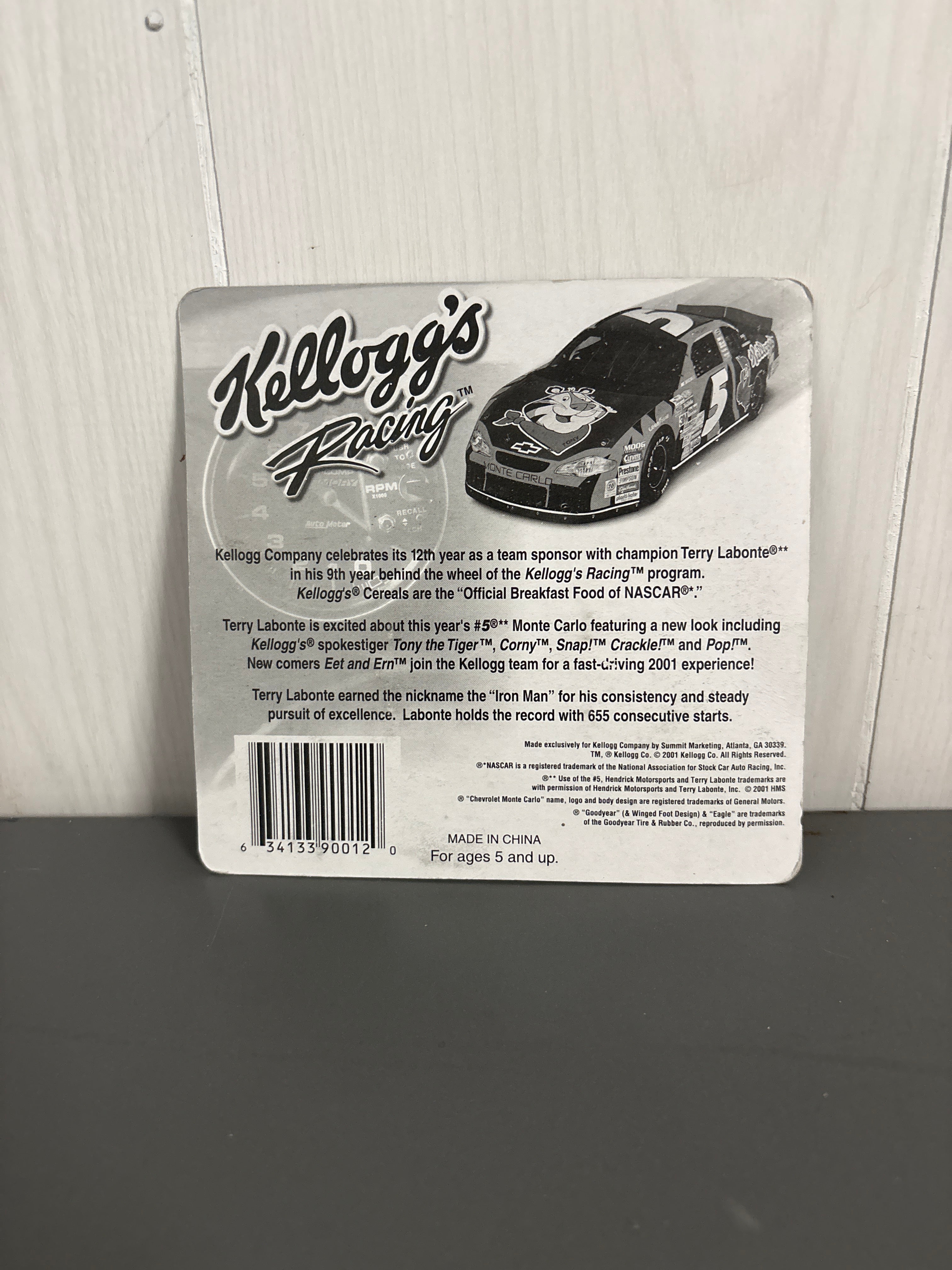 Kellogg’s Terry Labonte Diecast multi color