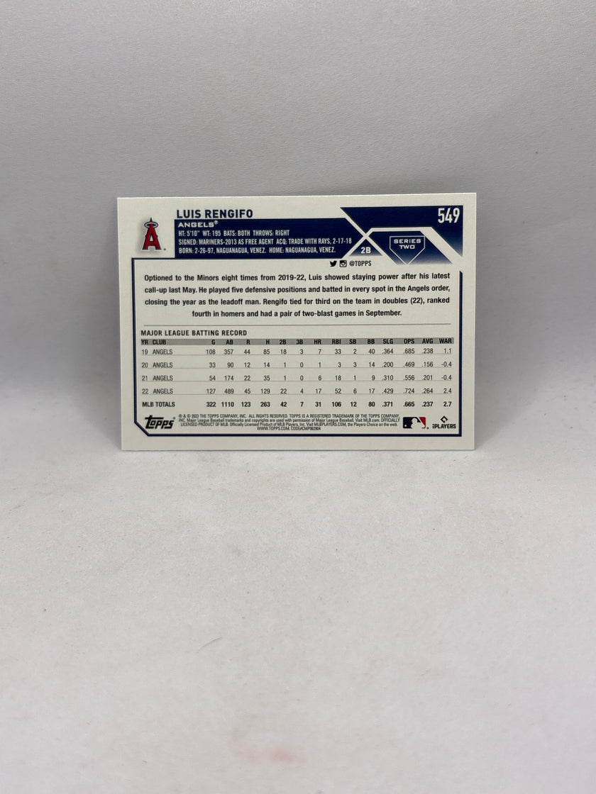 Topps Luis Rengifo