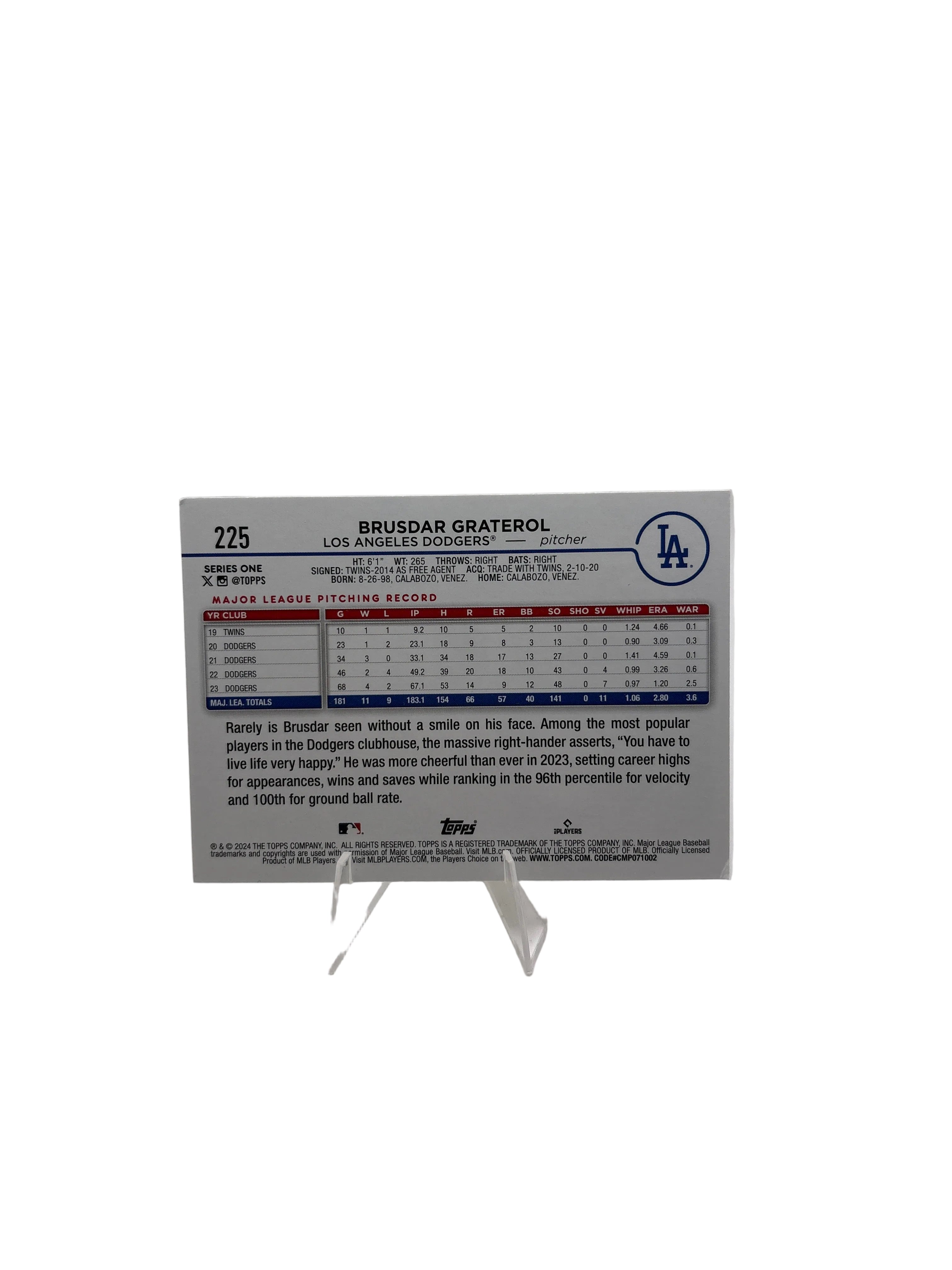 Topps Brusdar Graterol