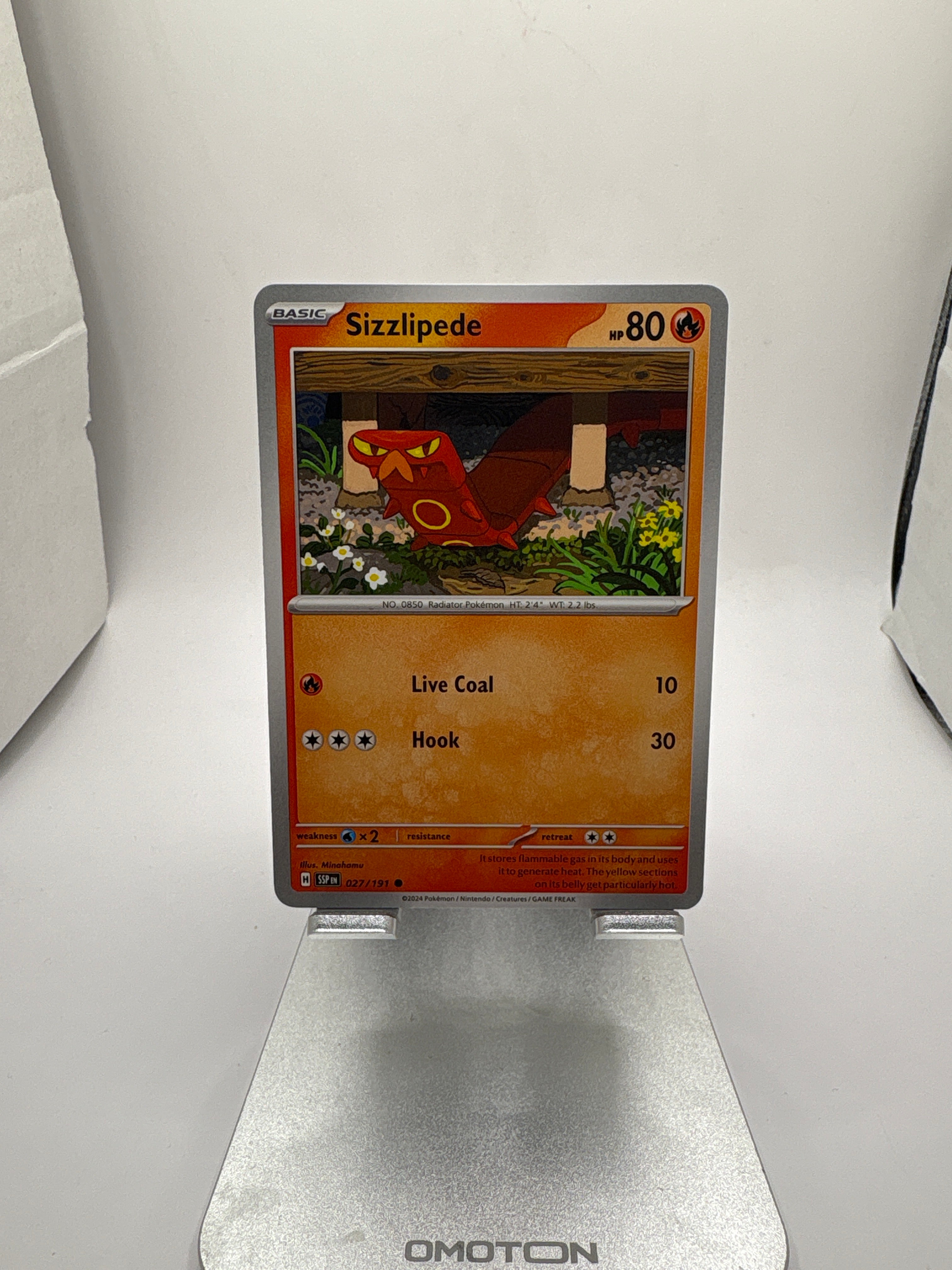 Pokemon Sizzlipede