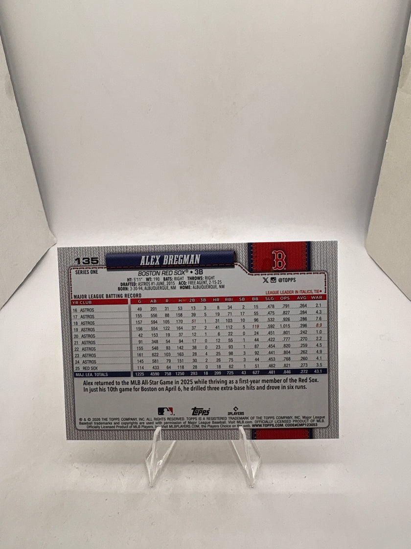 Topps Alex Bregman