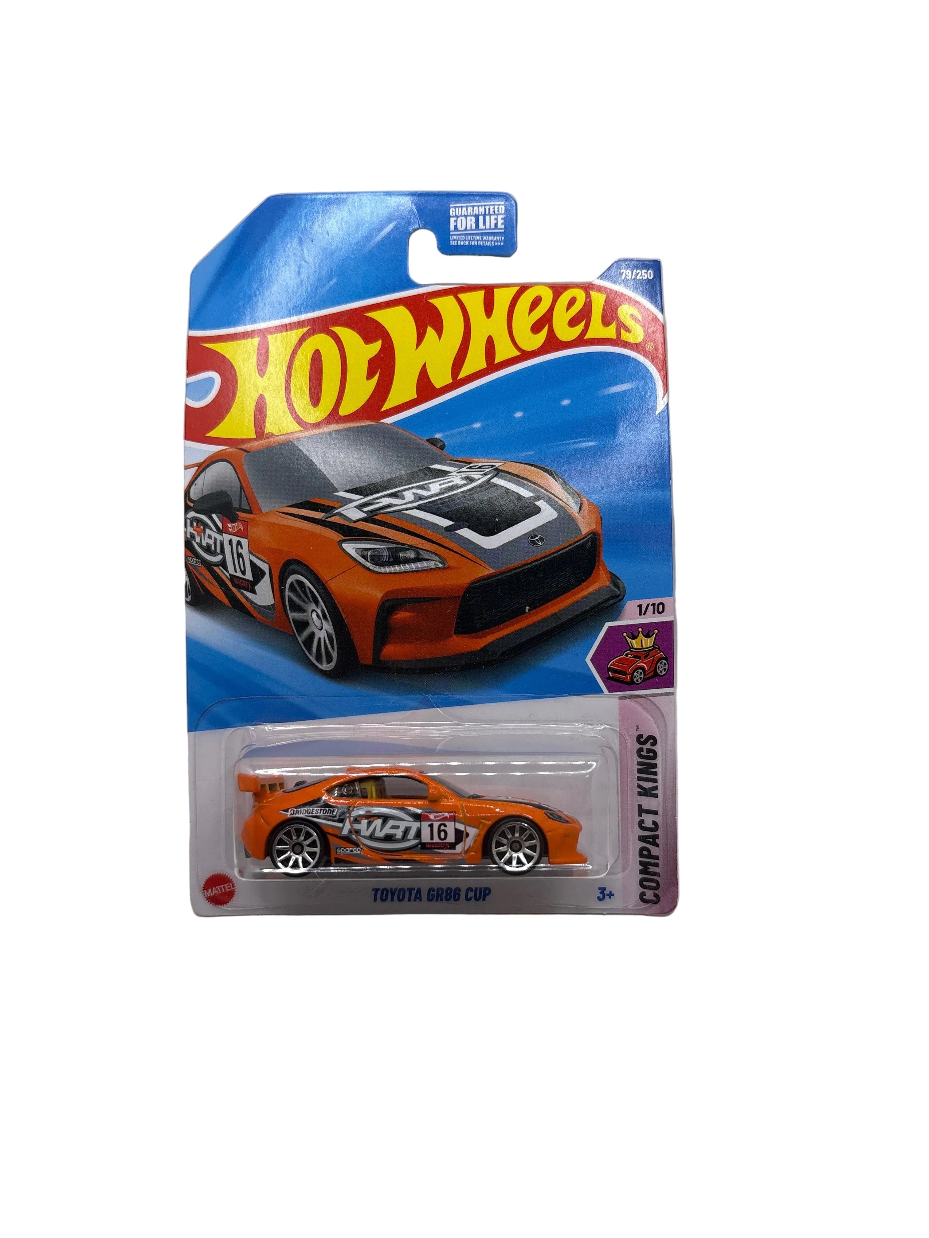 Hot Wheels Toyota GR86 Cup Diecast orange