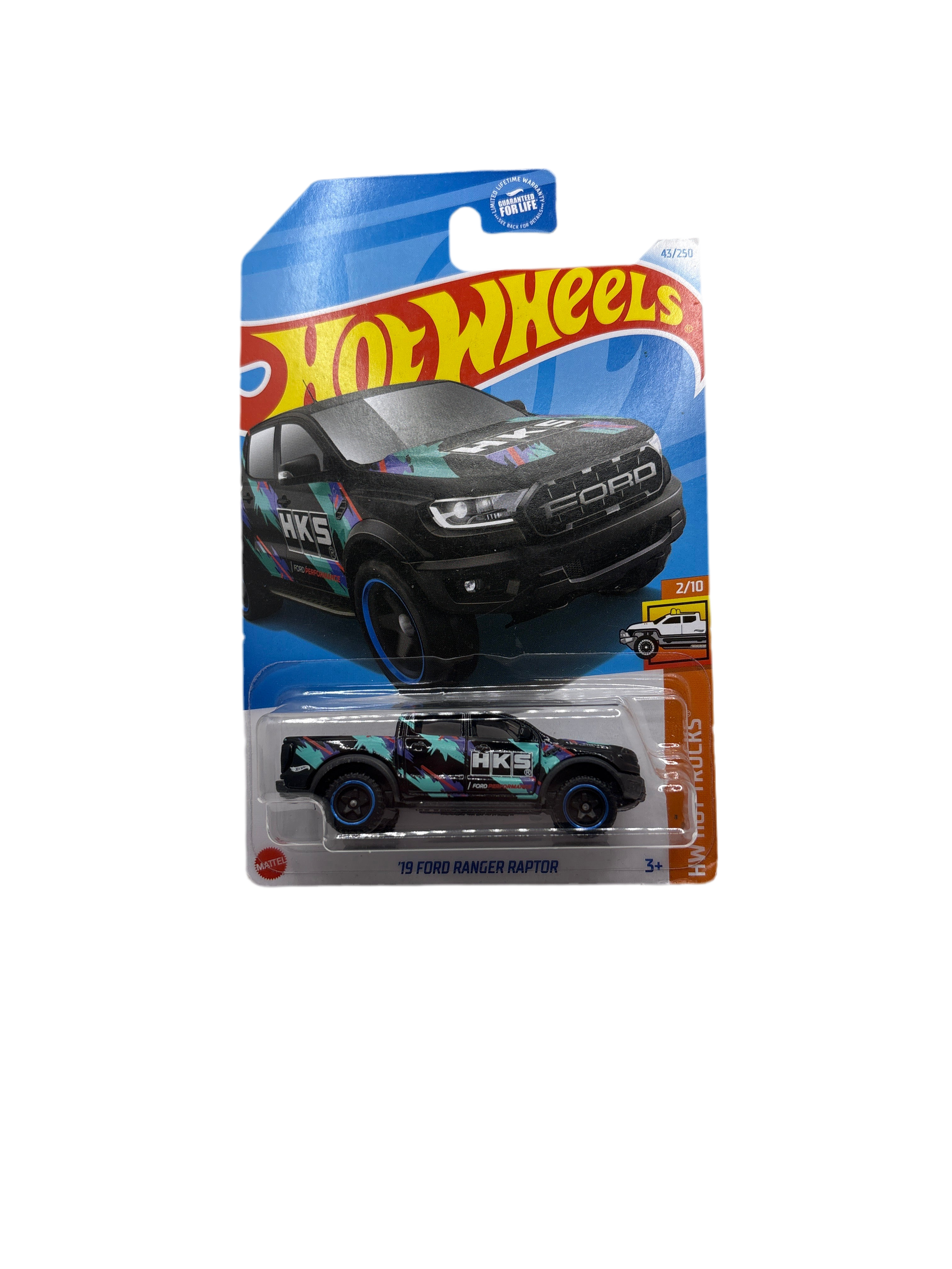Hot Wheels 19 Ford Ranger Raptor Diecast