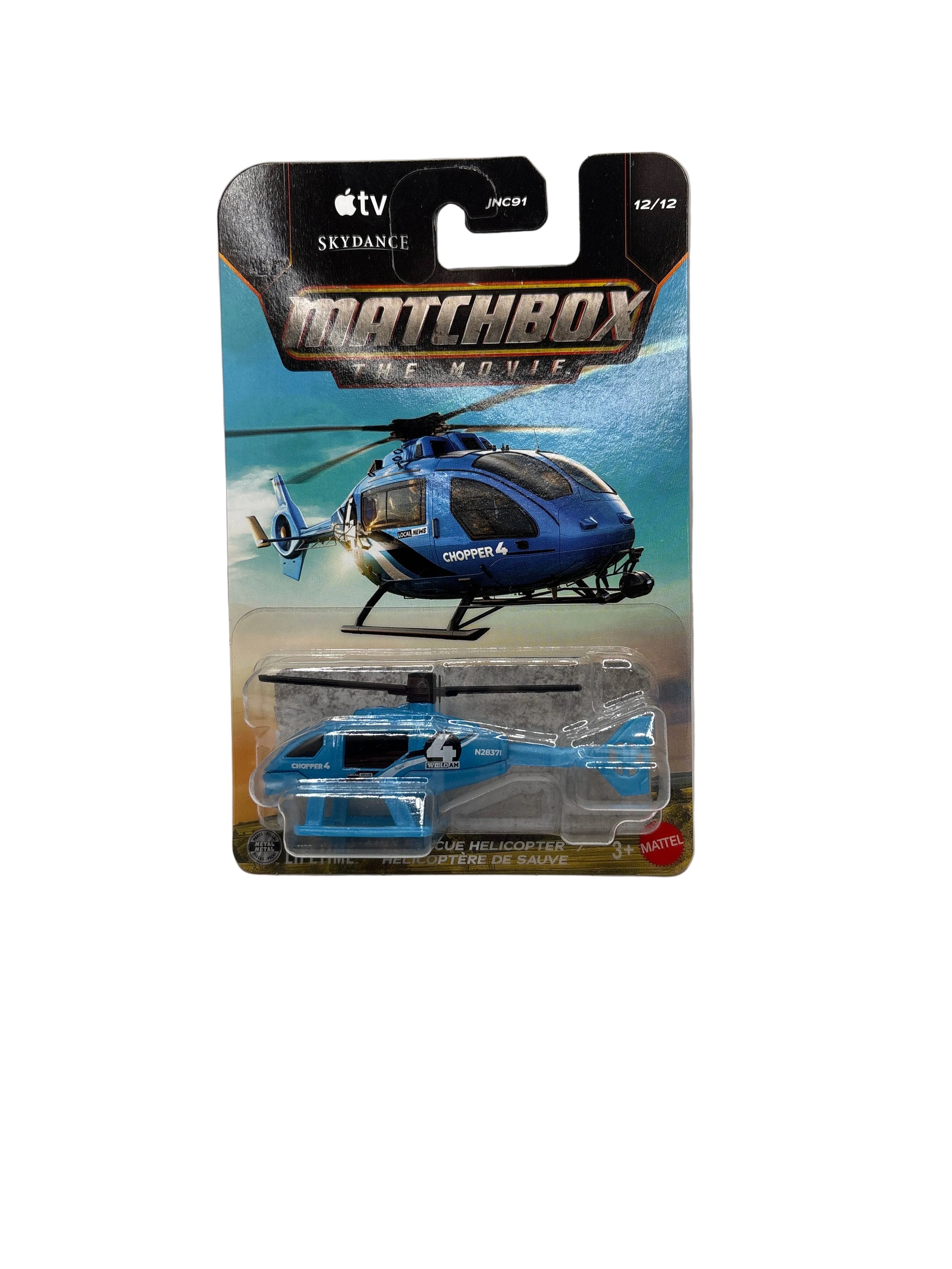 Matchbox MBX Rescue Helicopter Diecast