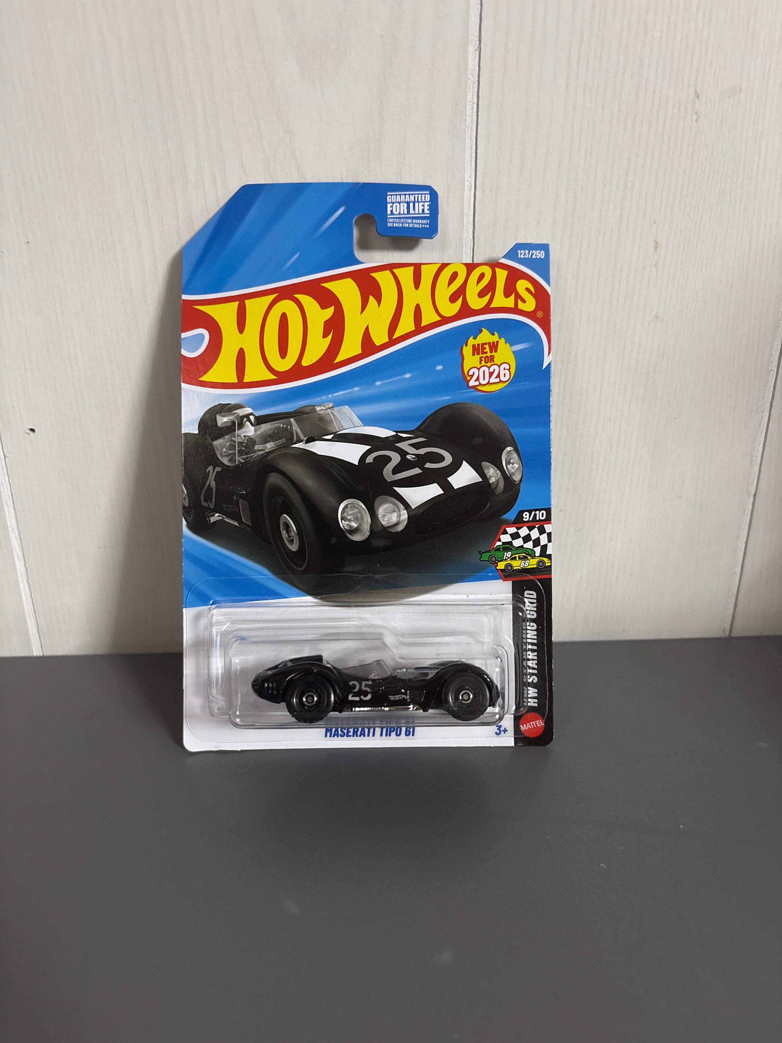 Hot Wheels Maserati Tipo 61 Diecast black