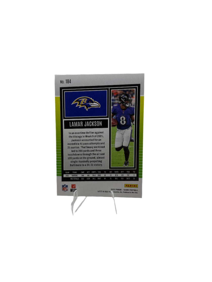 Score Lamar Jackson