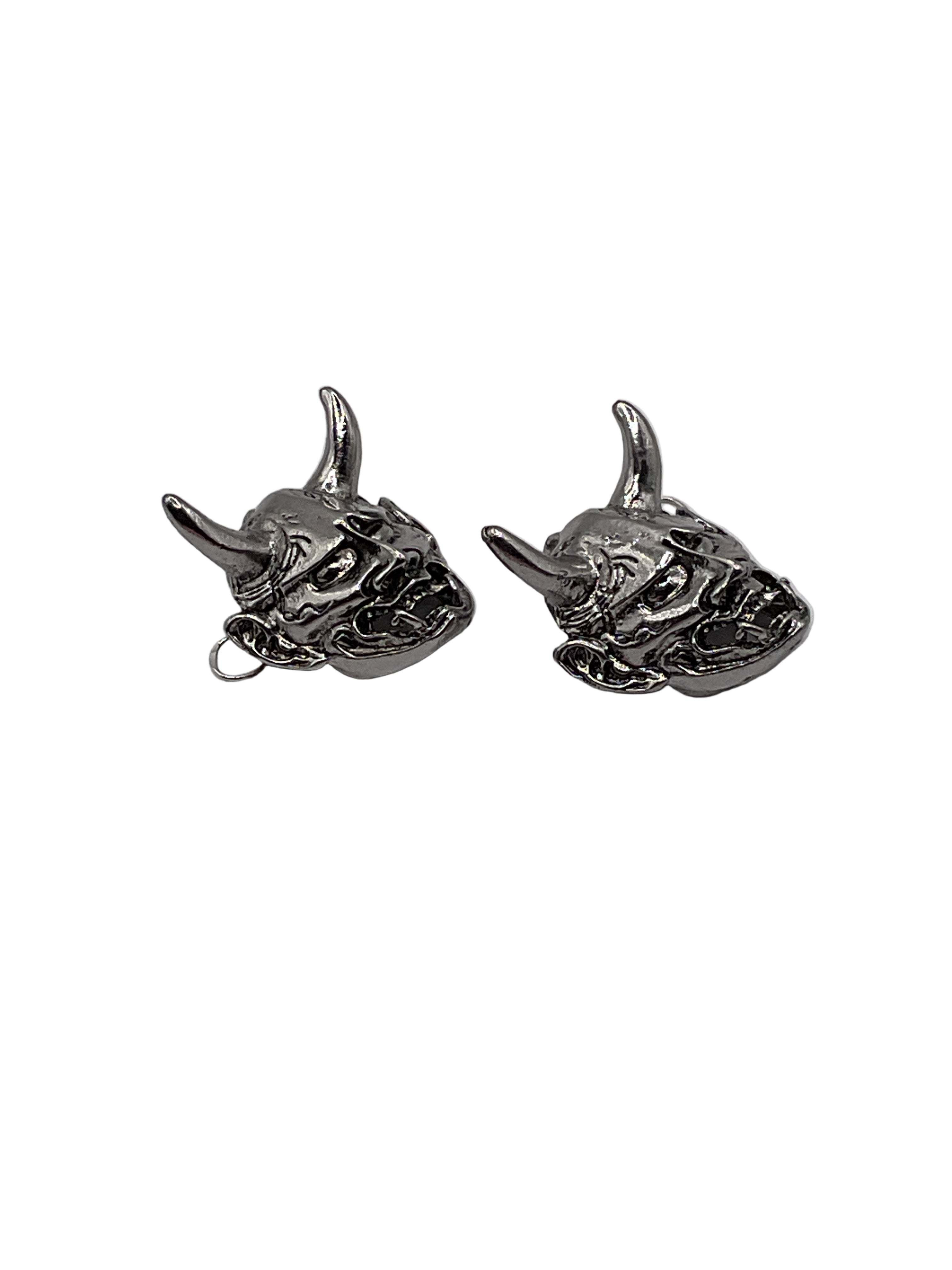 Hannya Mask Earrings