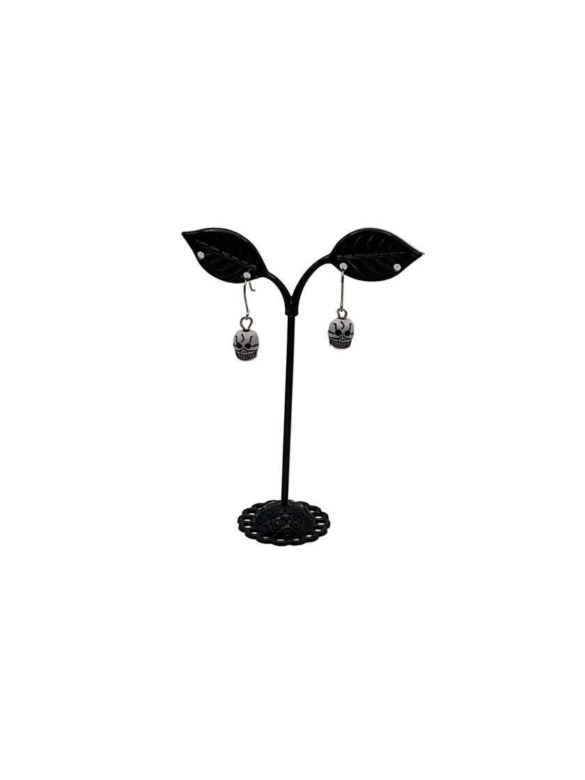 Tiny Skull Earrings
