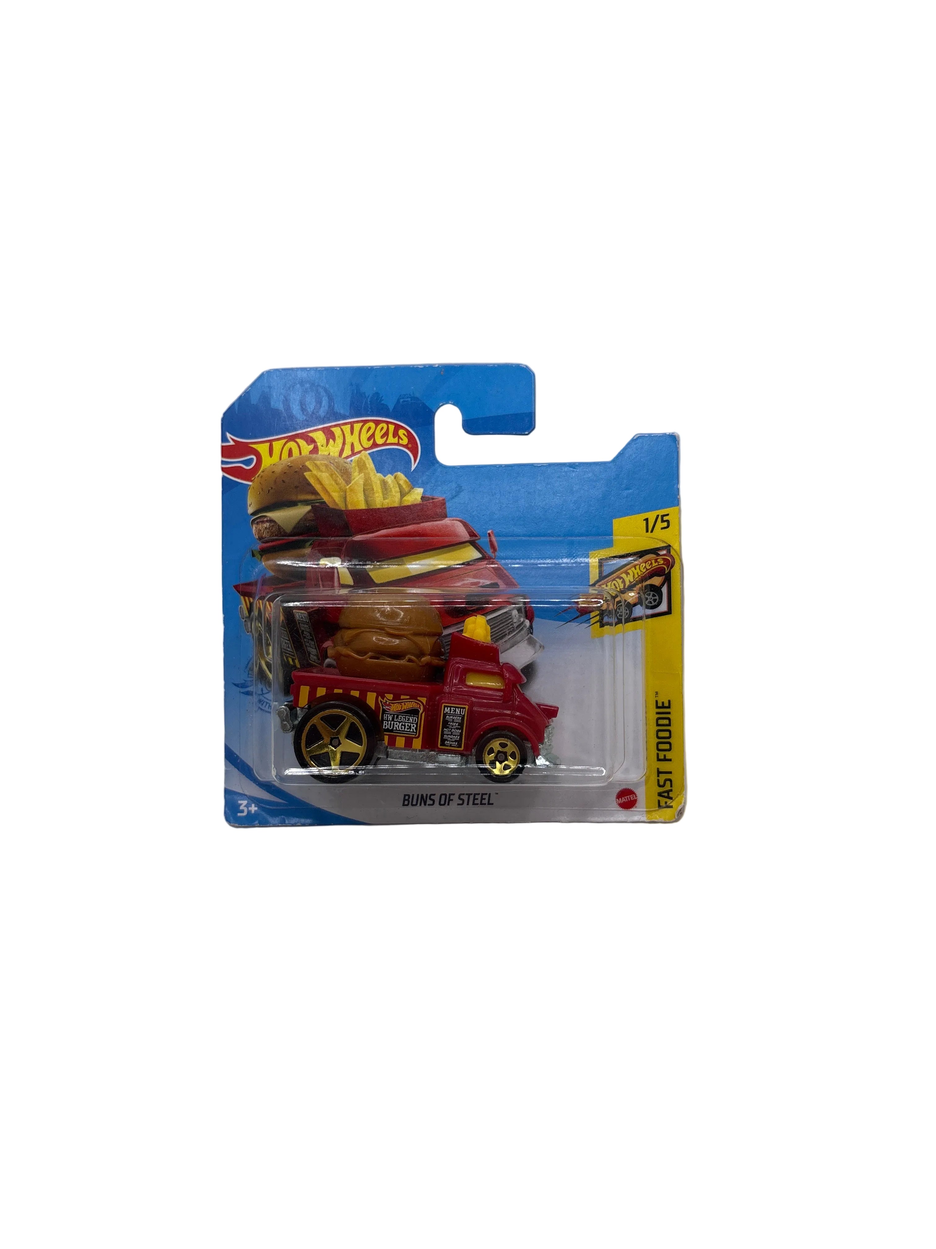 Hot Wheels Buns Of Steel Diecast red