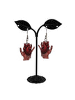 HUMAN HEART EARRINGS