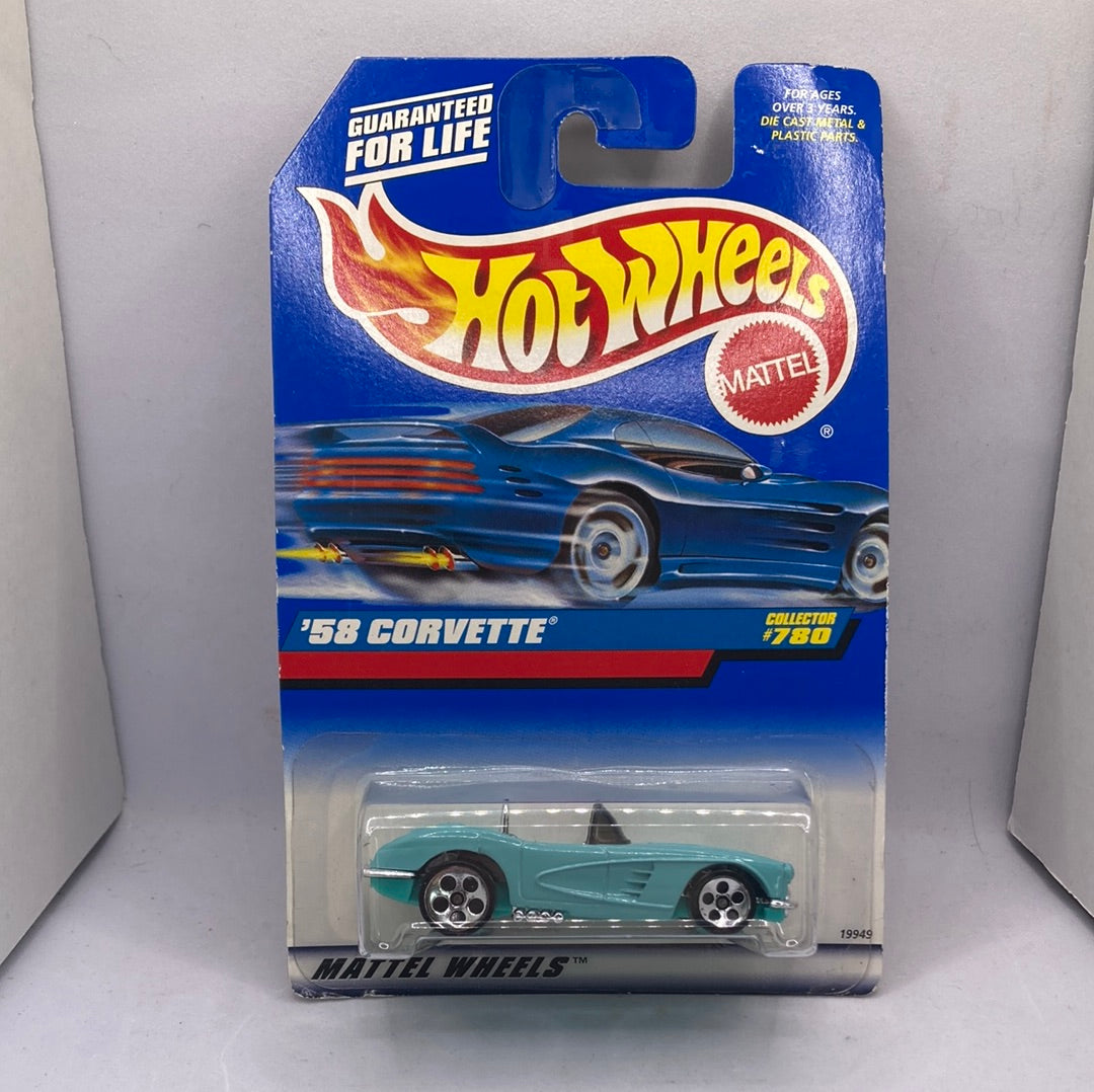 Hot Wheels 58 Corvette Diecast