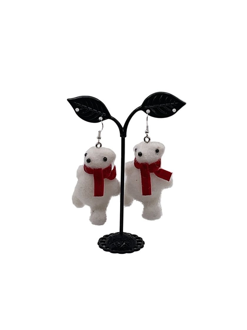 Polar Bear Earrings