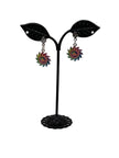 Colorful Gear Earrings