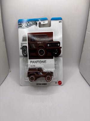 Hot Wheels 67 Ford Bronco Diecast brown