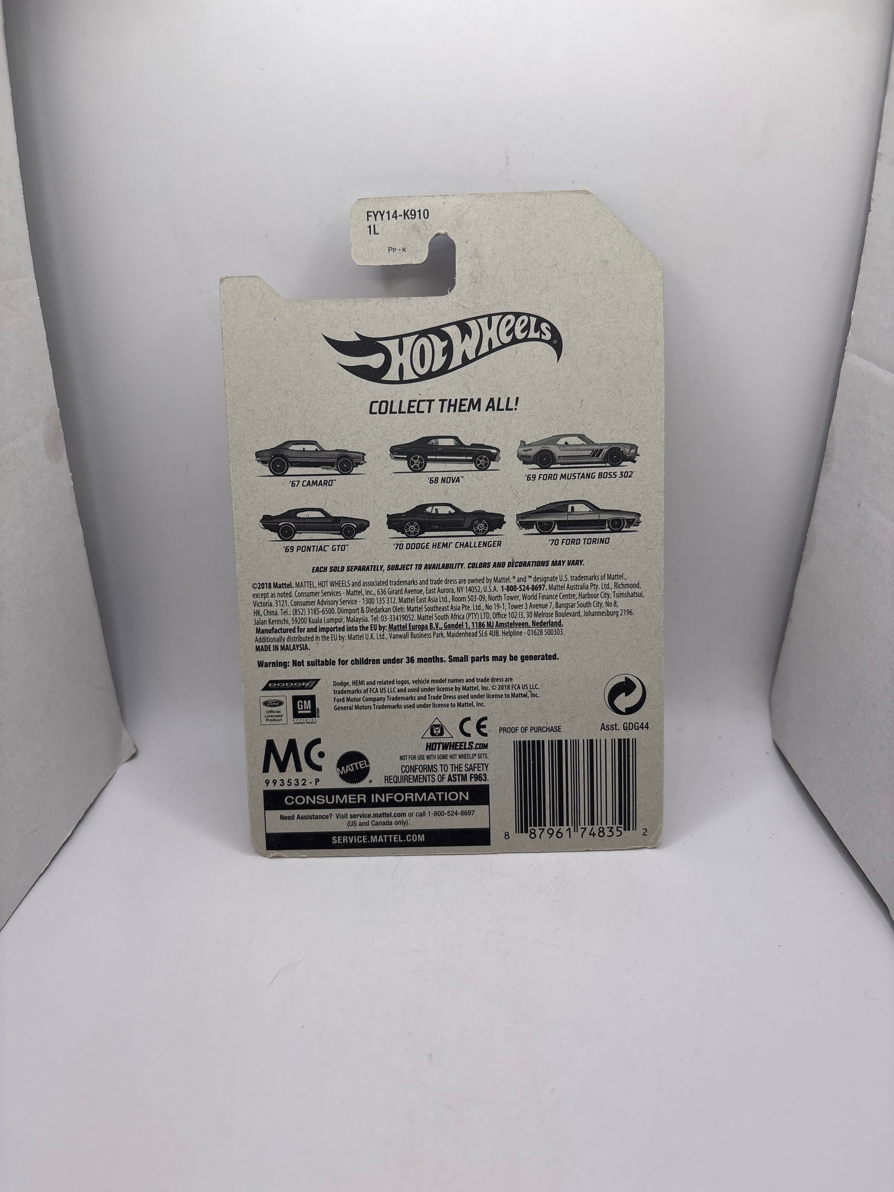 Hot Wheels 70 Ford Torino Diecast