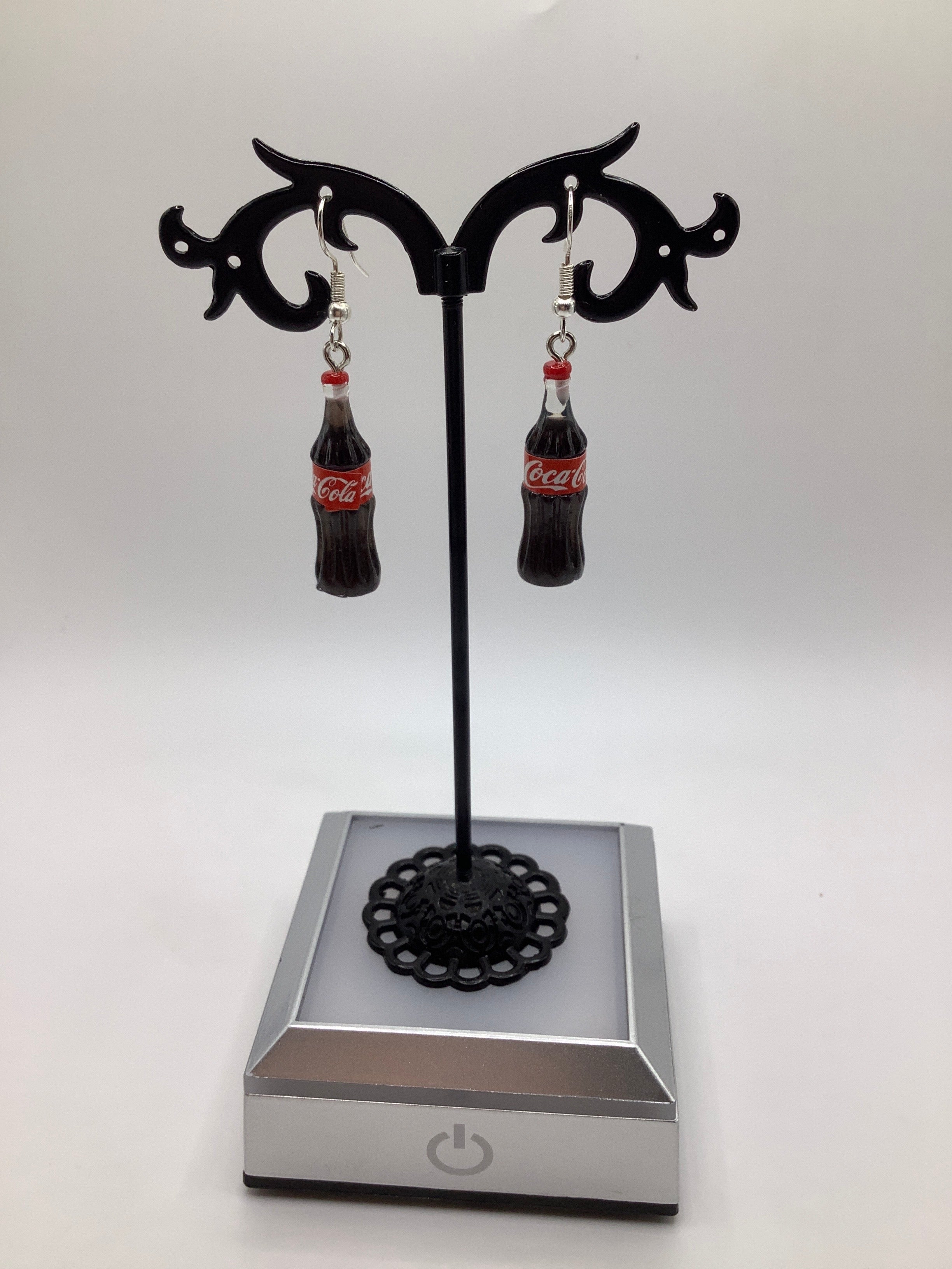 Coca-cola earrings