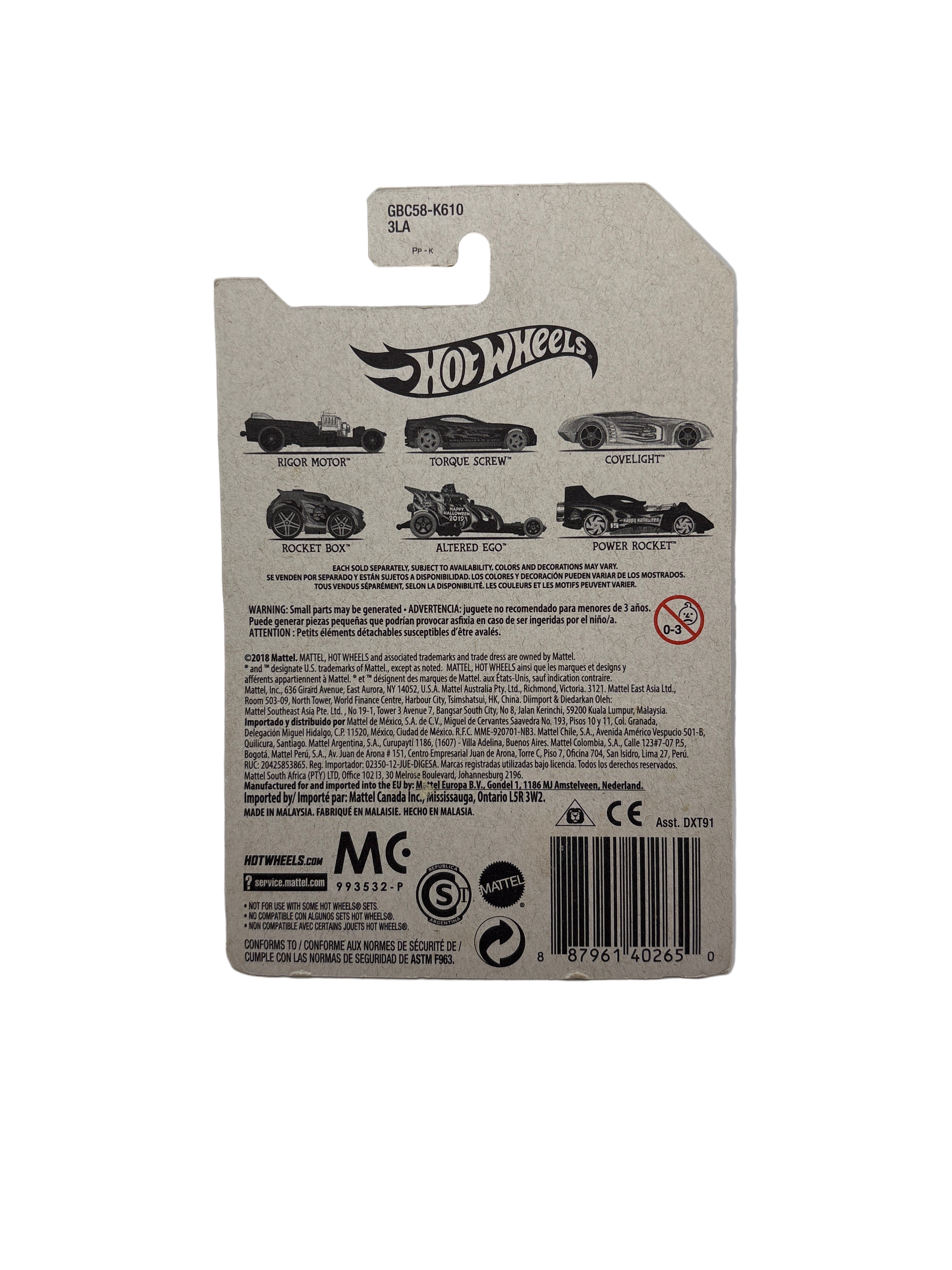 Hot Wheels Rocket Box Diecast orange