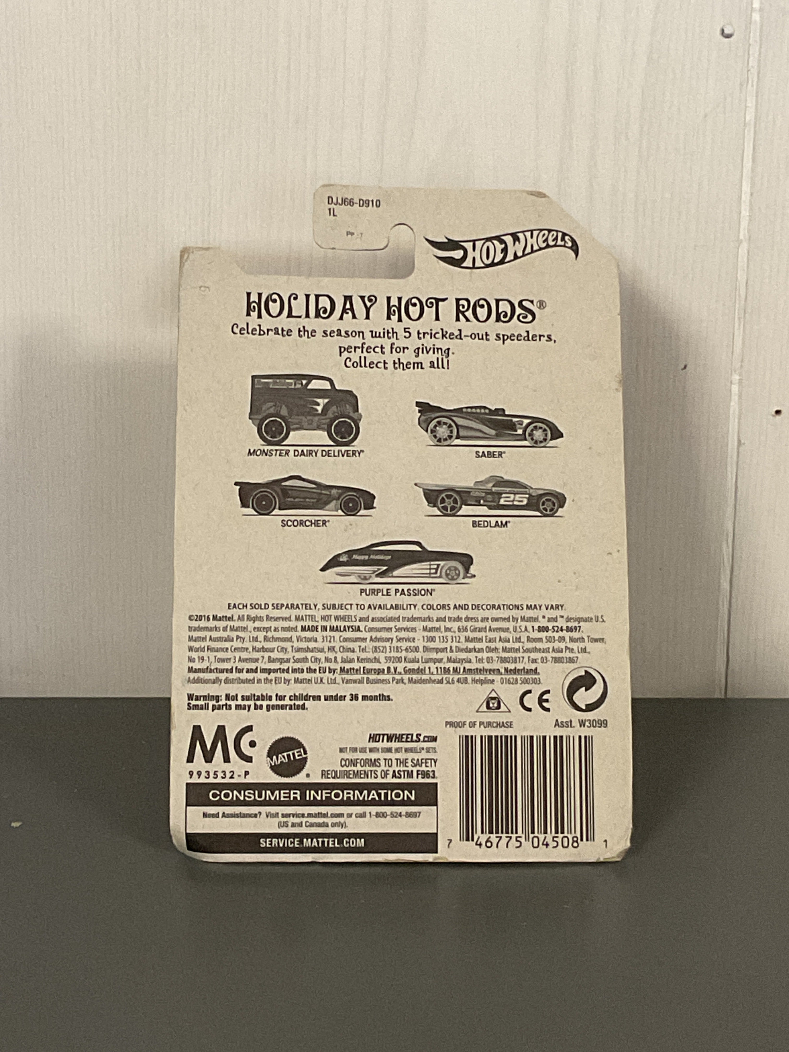 Hot Wheels Scorcher Diecast Orange