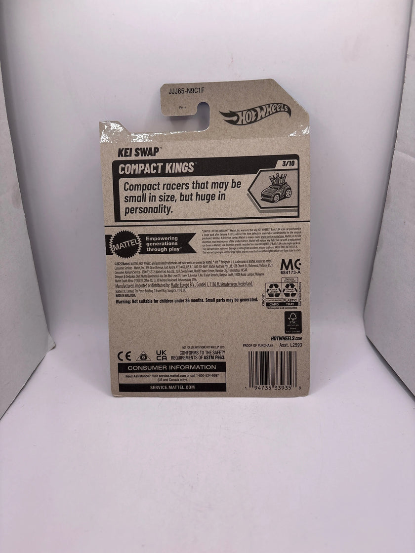 Hot Wheels Kei Swap Diecast white