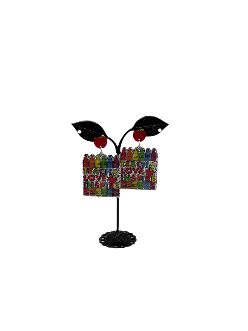 Teacher earrings