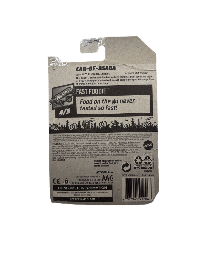 Hot Wheels Car-De-Asada Diecast tan