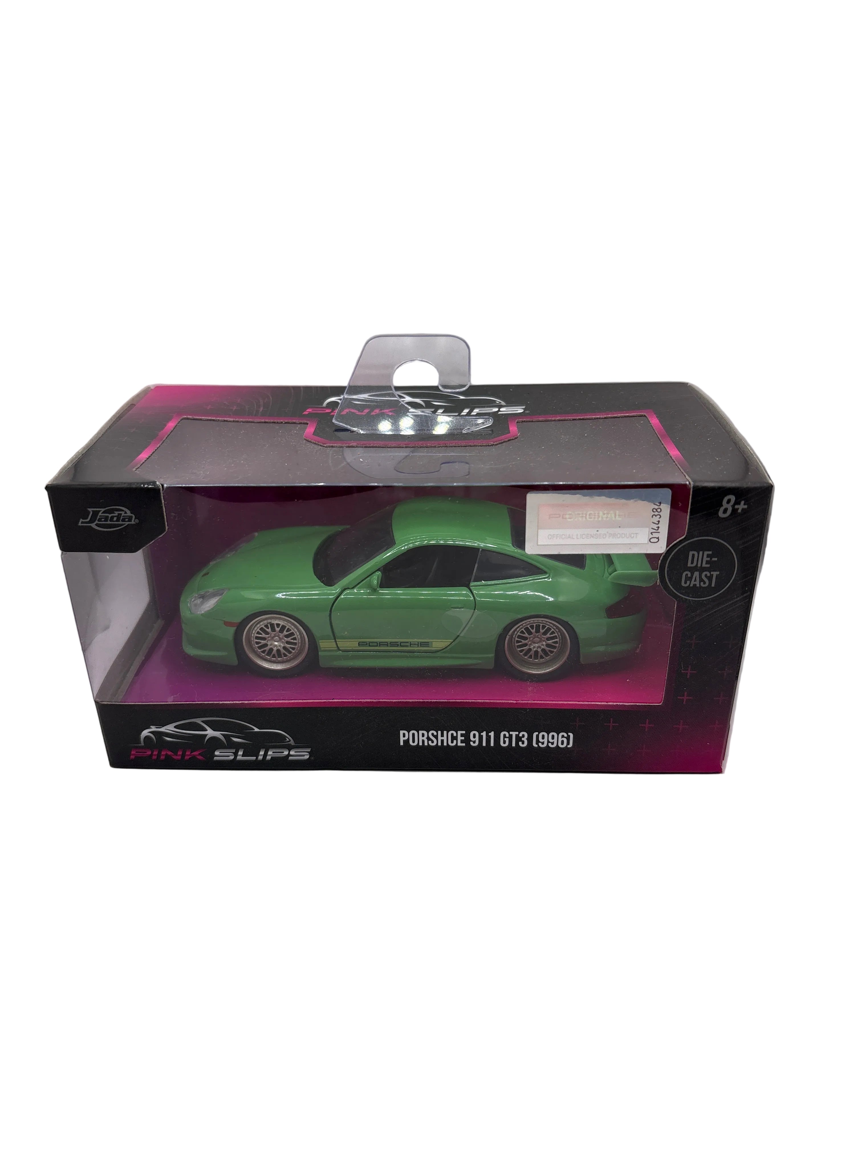 Jada Porsche 911 GT3 (996) Diecast green