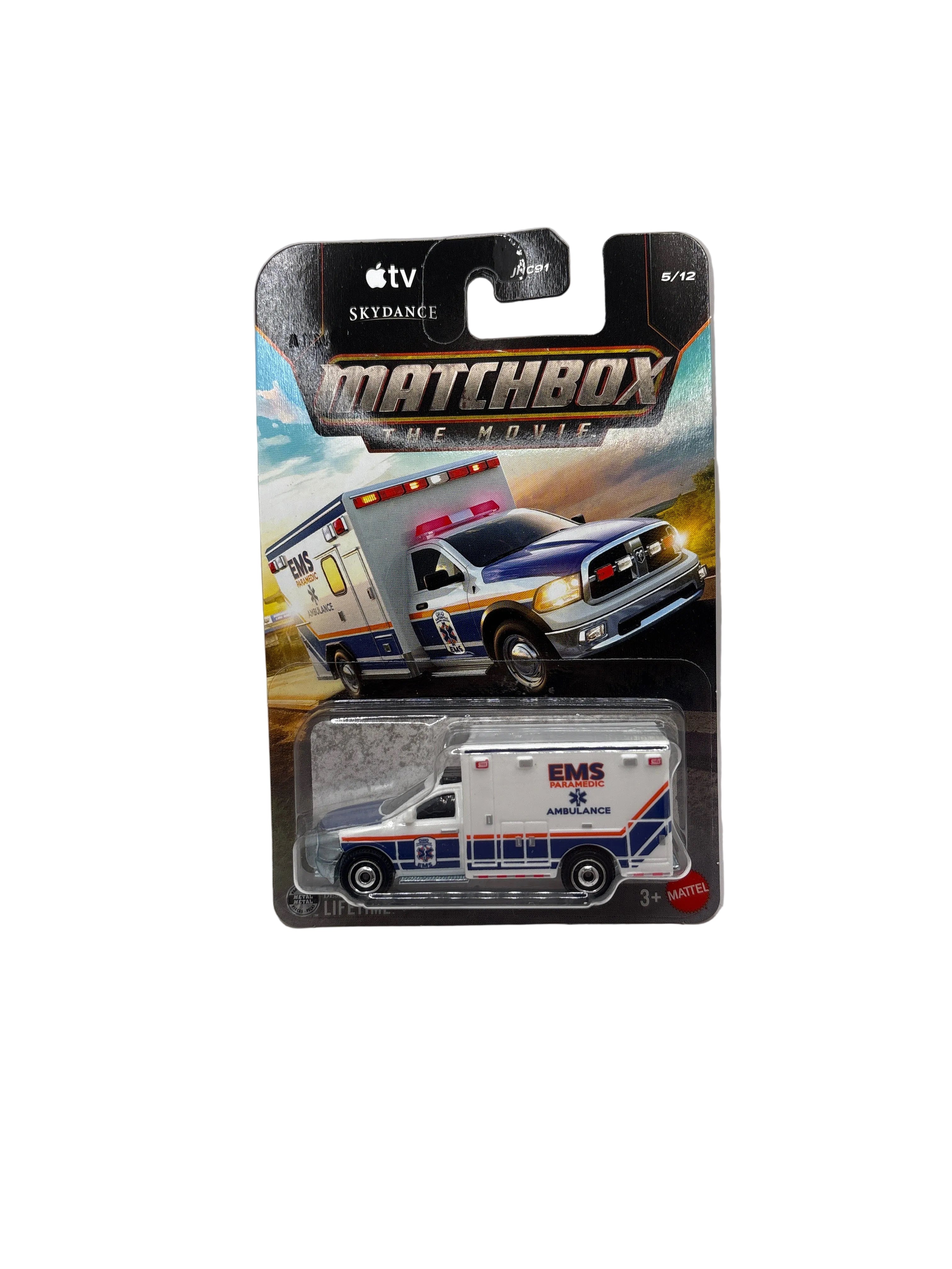 Matchbox 2019 Ram Ambulance Diecast
