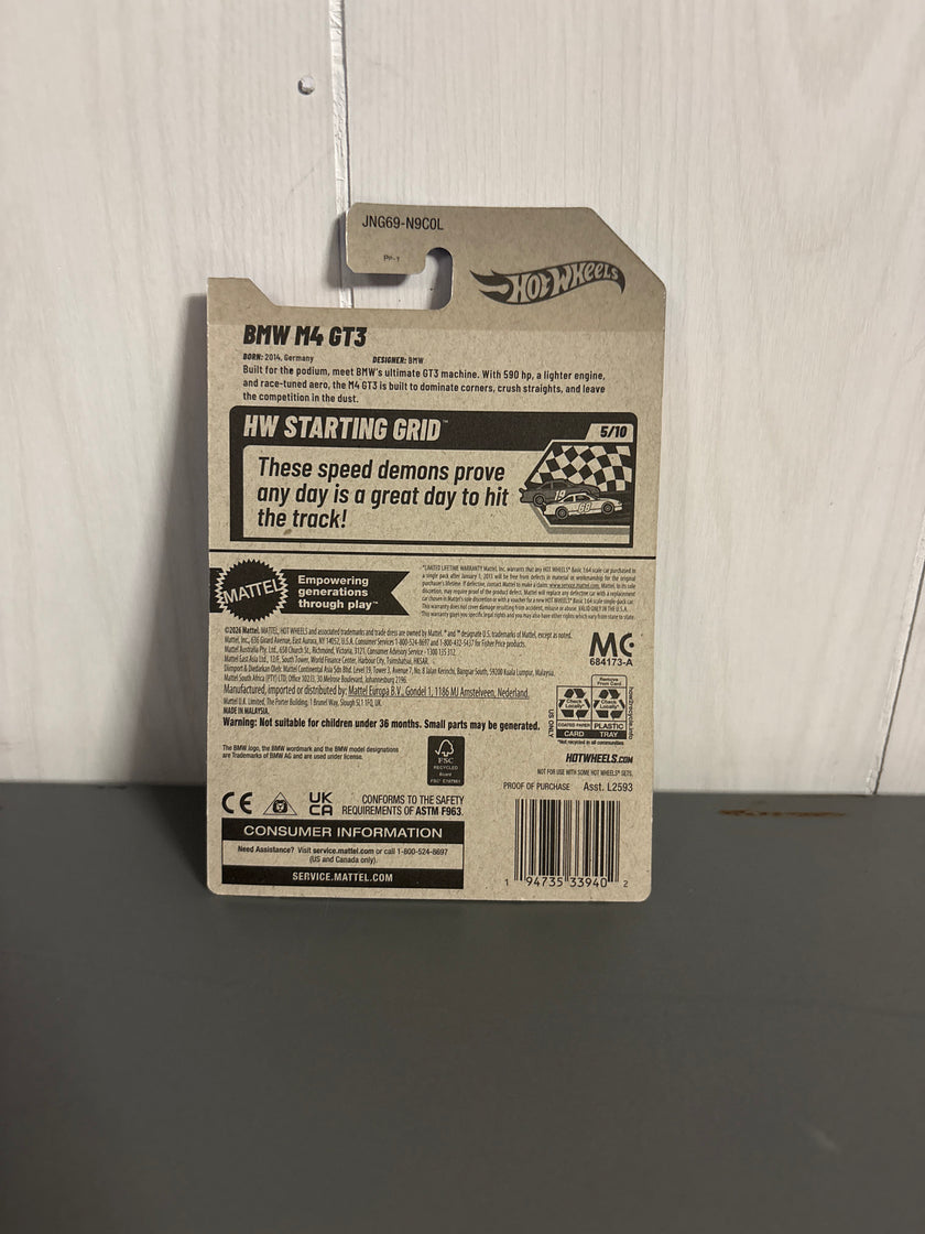 Hot Wheels BMW M4 GT3 Diecast