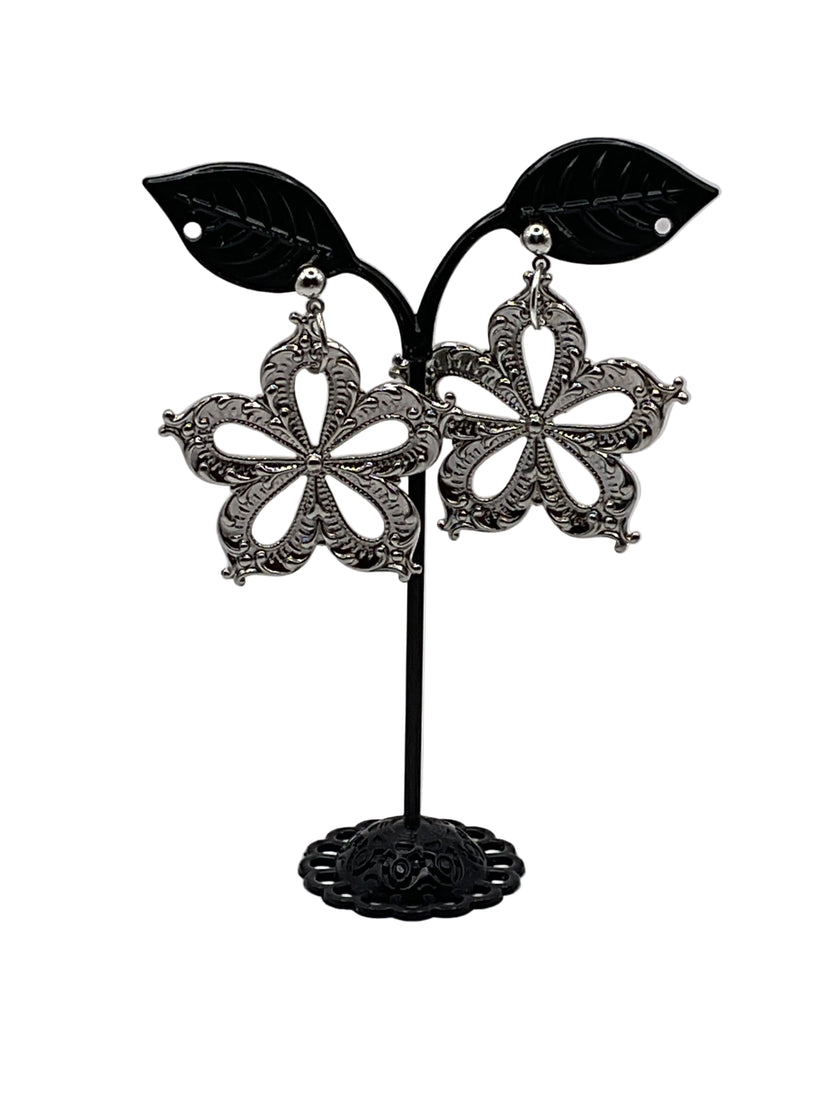 Five Petal Flower Earrings