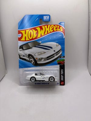 Hot Wheels 92 Dodge Viper RT/10 Diecast white