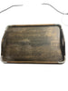 Mid Century Rectangular Serving Tray black