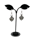 Glow in the dark sea shell earrings