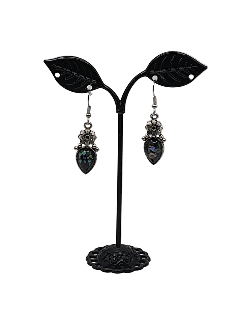 Abalone Blossom Earrings