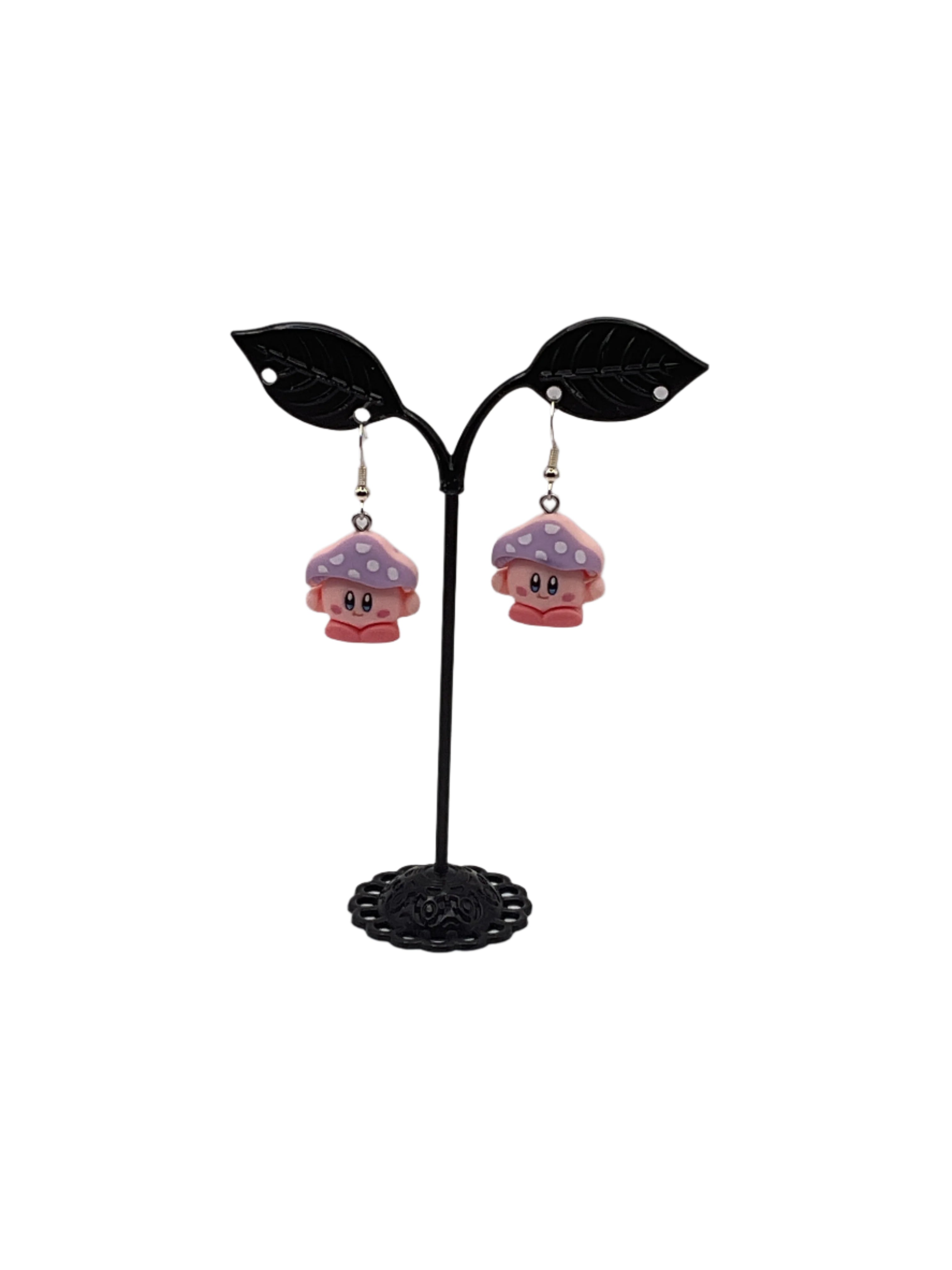 Game Mushroom Earrings