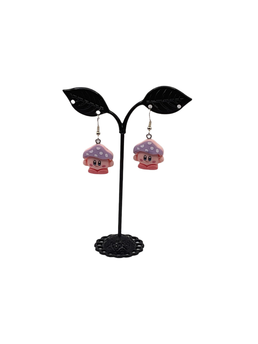 Game Mushroom Earrings