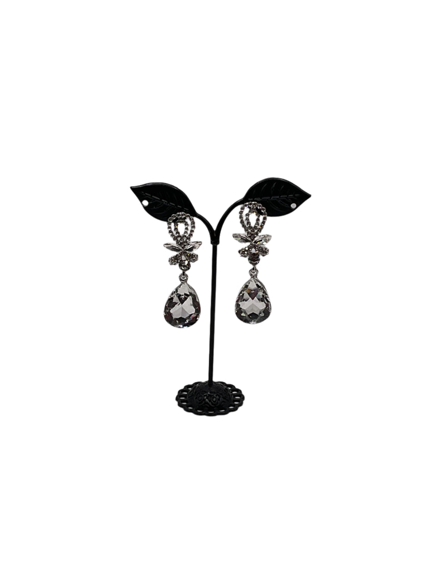 Pendientes de cristal brillante