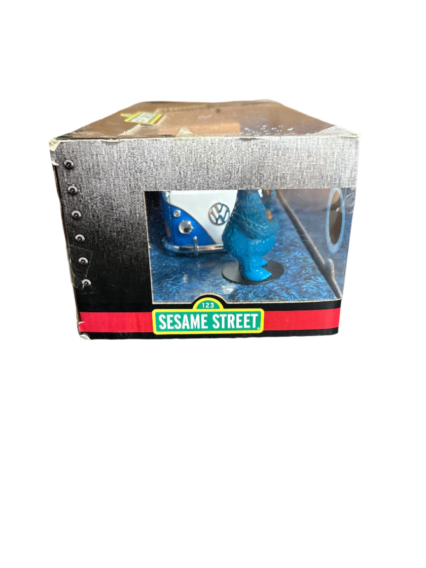Jada Cookie Monster & 1963 Volkswagen Bus Pickup Diecast