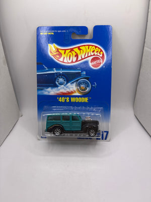 Hot Wheels 40’s Woodie Diecast