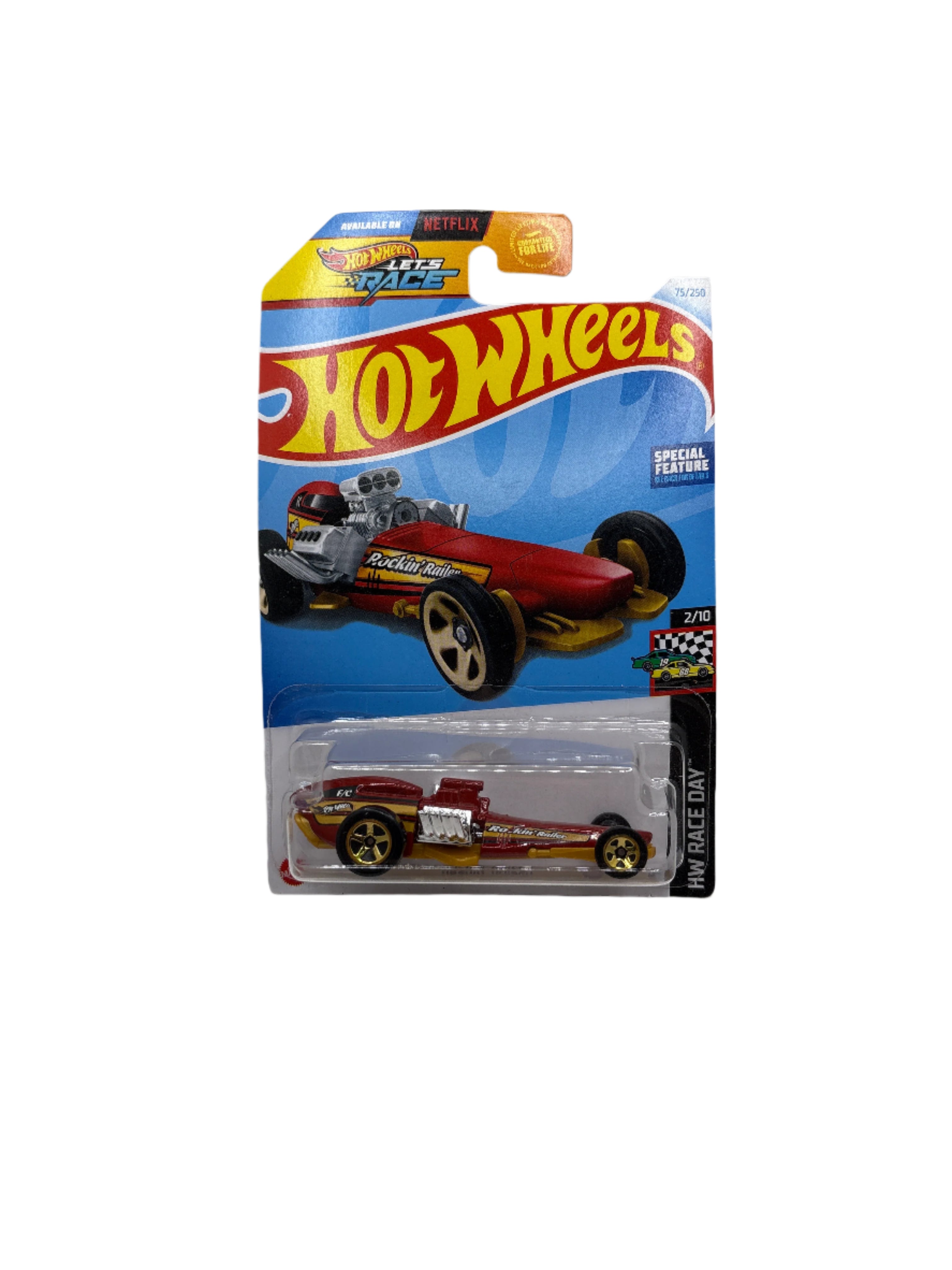 Hot Wheels Rockin Railer Diecast Red
