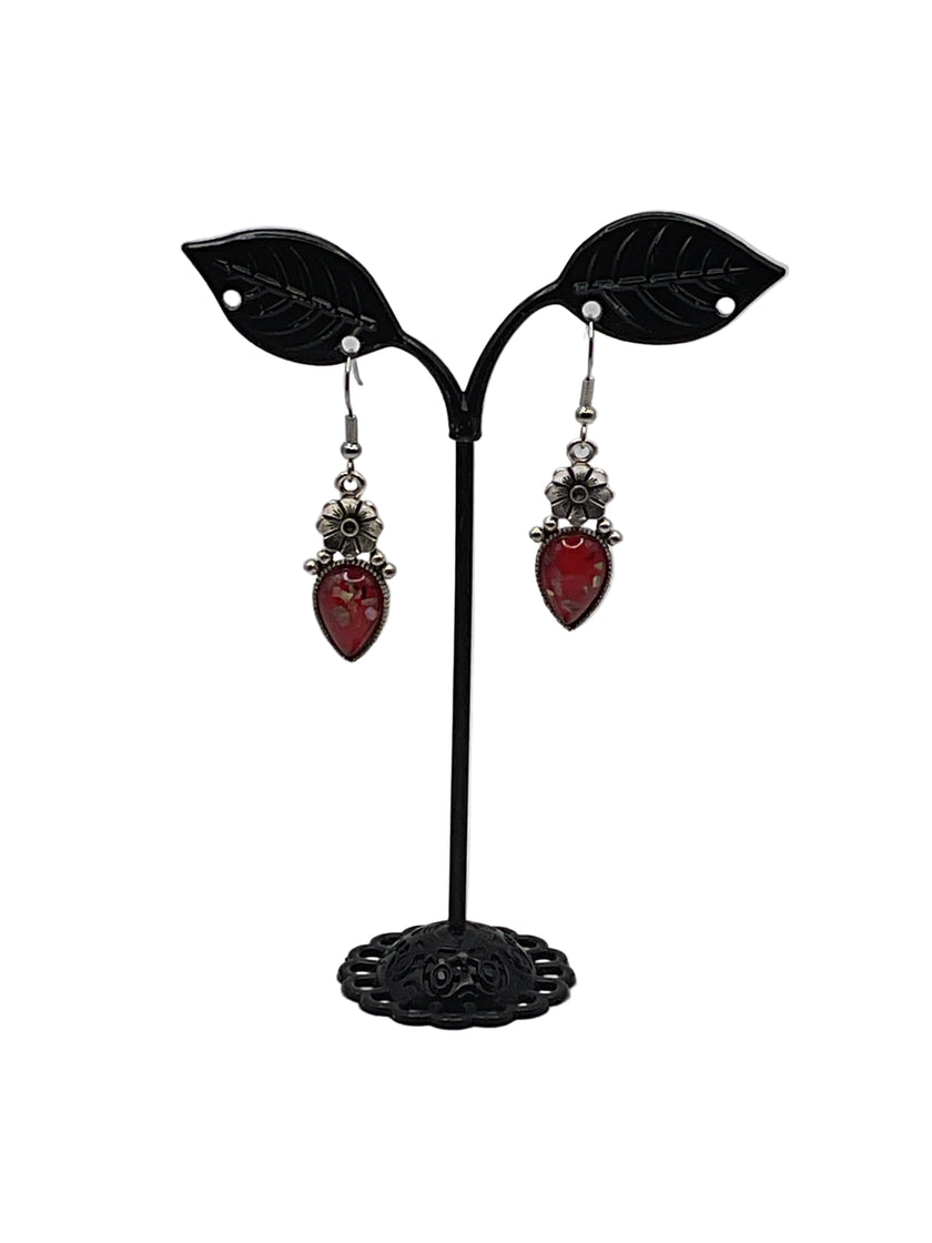 Abalone Blossom Earrings