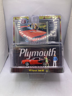 M2 1971 Plymouth Cuda 383 Diecast