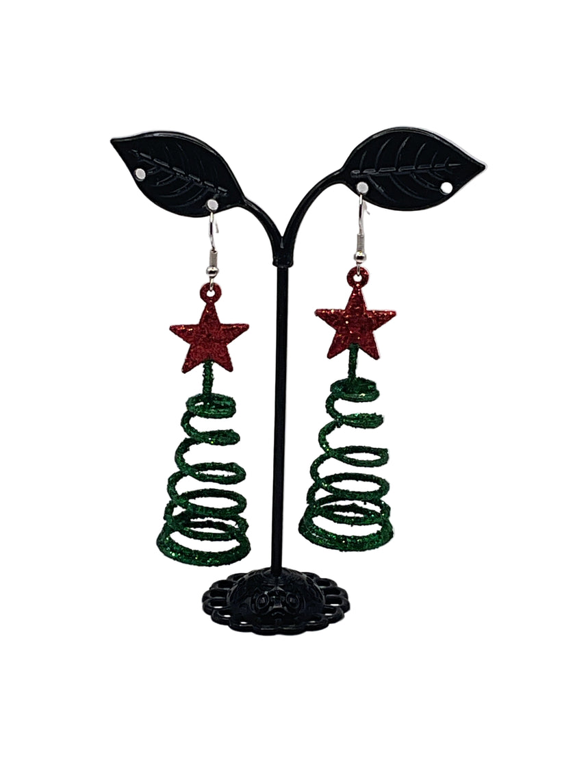 Christmas Tree Earrings
