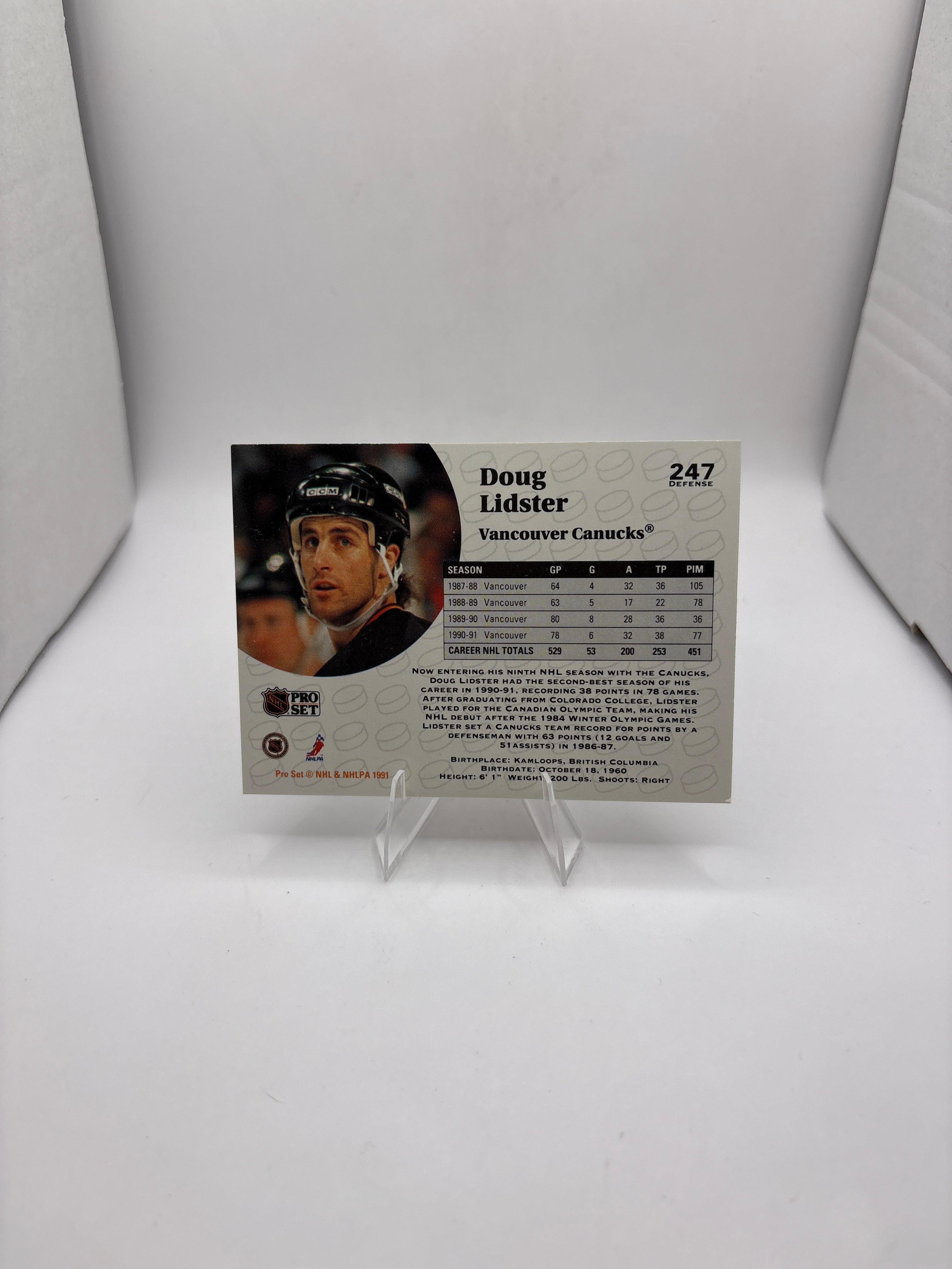 Pro Set Doug Lidster