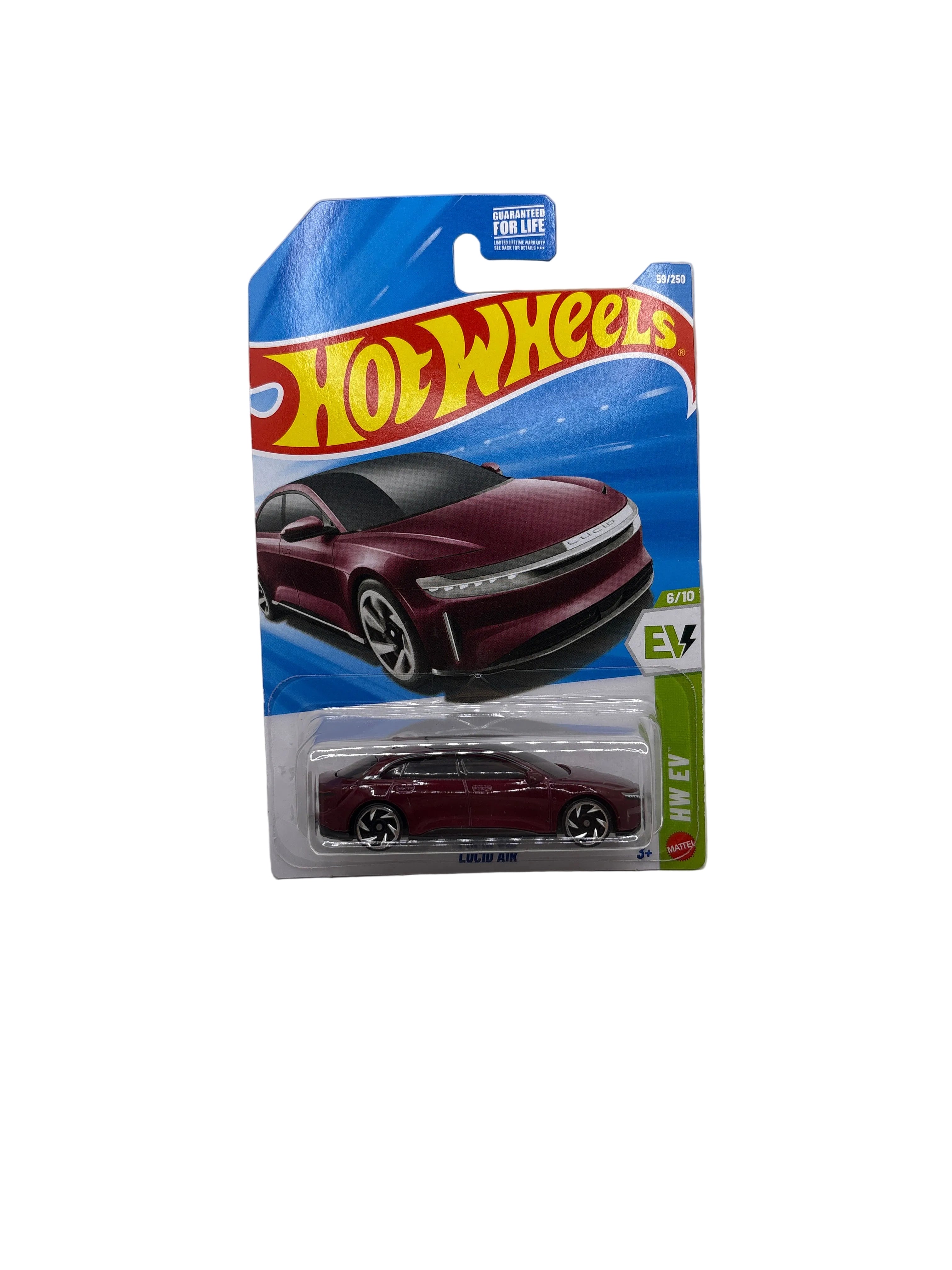 Hot Wheels Lucid Air Diecast red