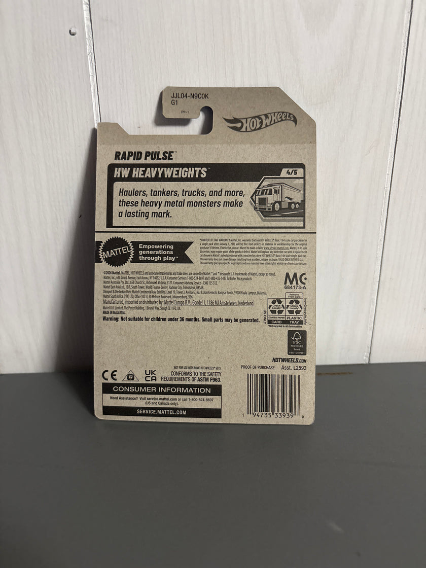 Hot Wheels Rapid Pulse Diecast silver
