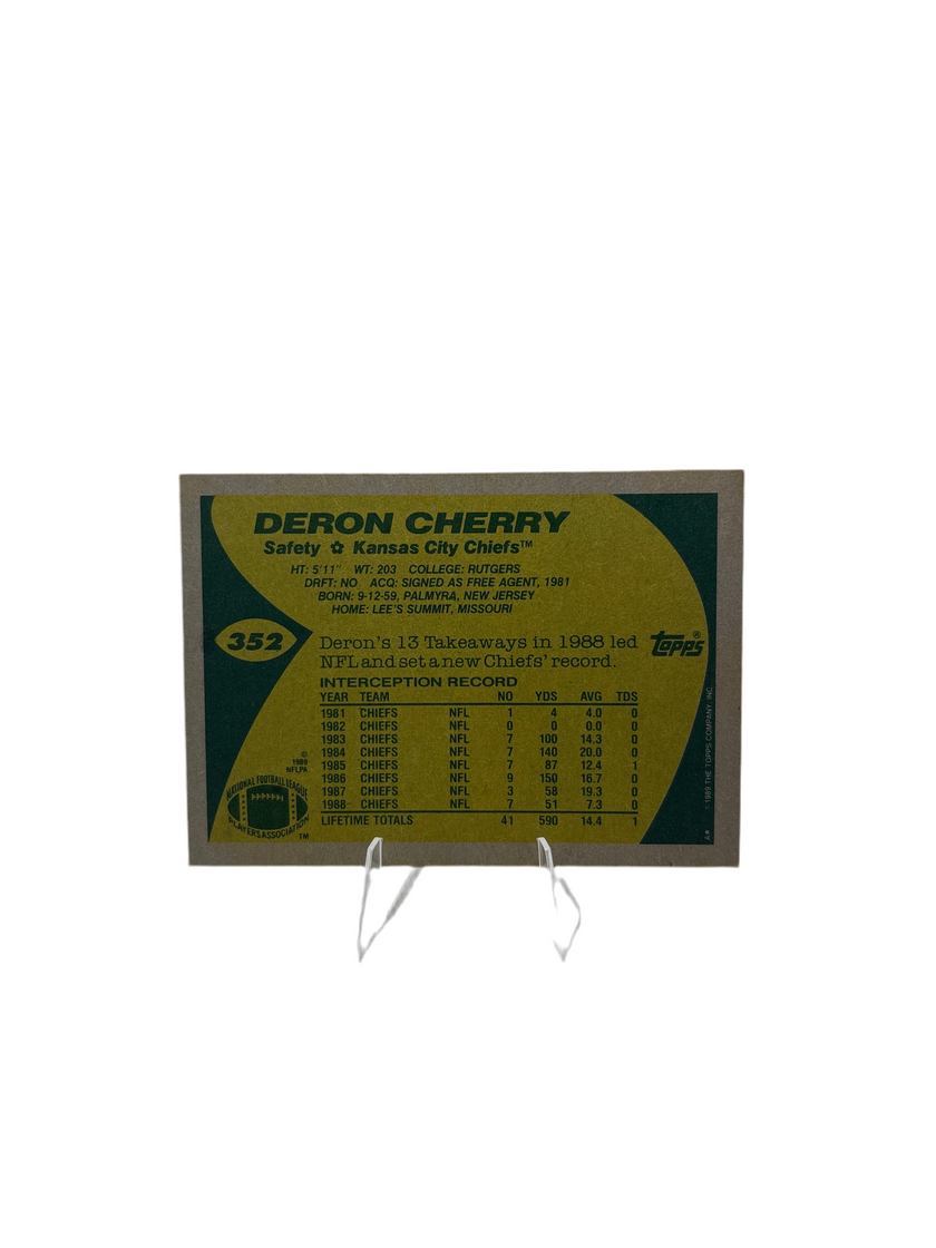 Topps Deron Cherry