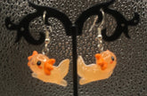 Axolotl earrings