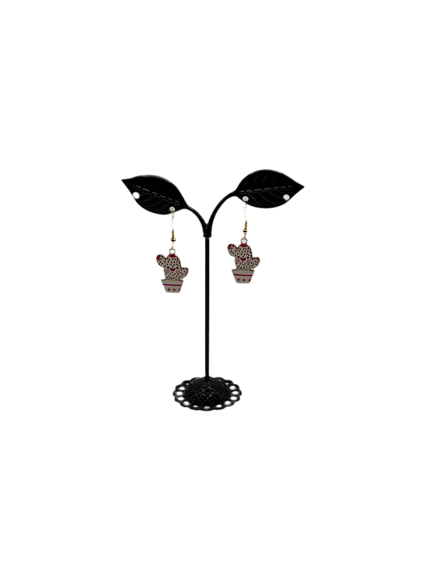 Pendientes de cactus