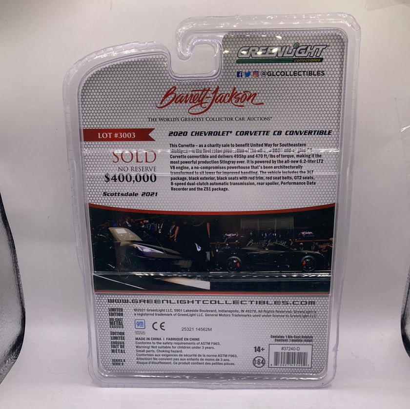 Greenlight 2020 Chevrolet Corvette C8 Convertible